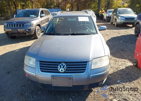 2003 Volkswagen Passat Gls from USA, damaged, VIN WVWVD63B53E120264